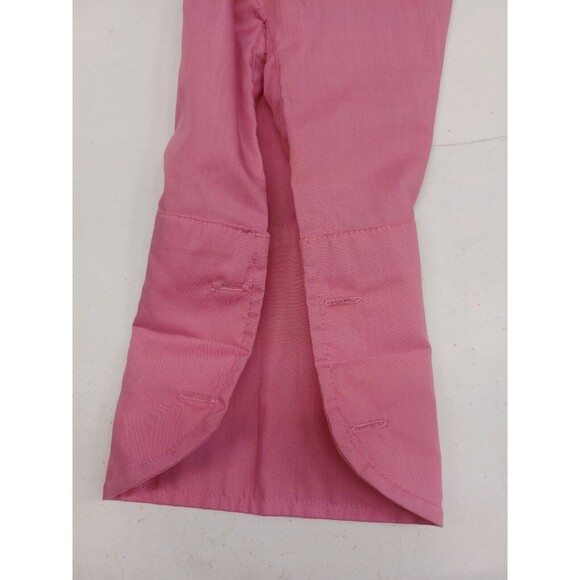 Vtg 70's Lancer of California Pink Never Need Ironing Shirt Long Sleeve Sz 16.2 - Picture 6 of 9